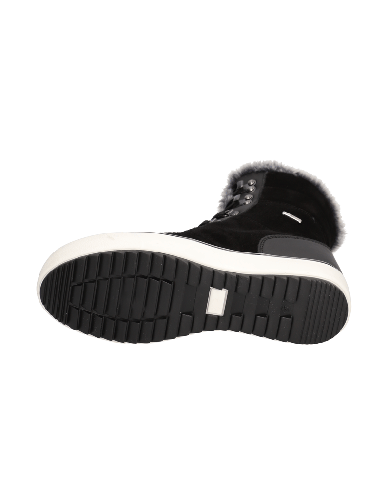 Polaris-Veloursleder-Snowboot-schwarz