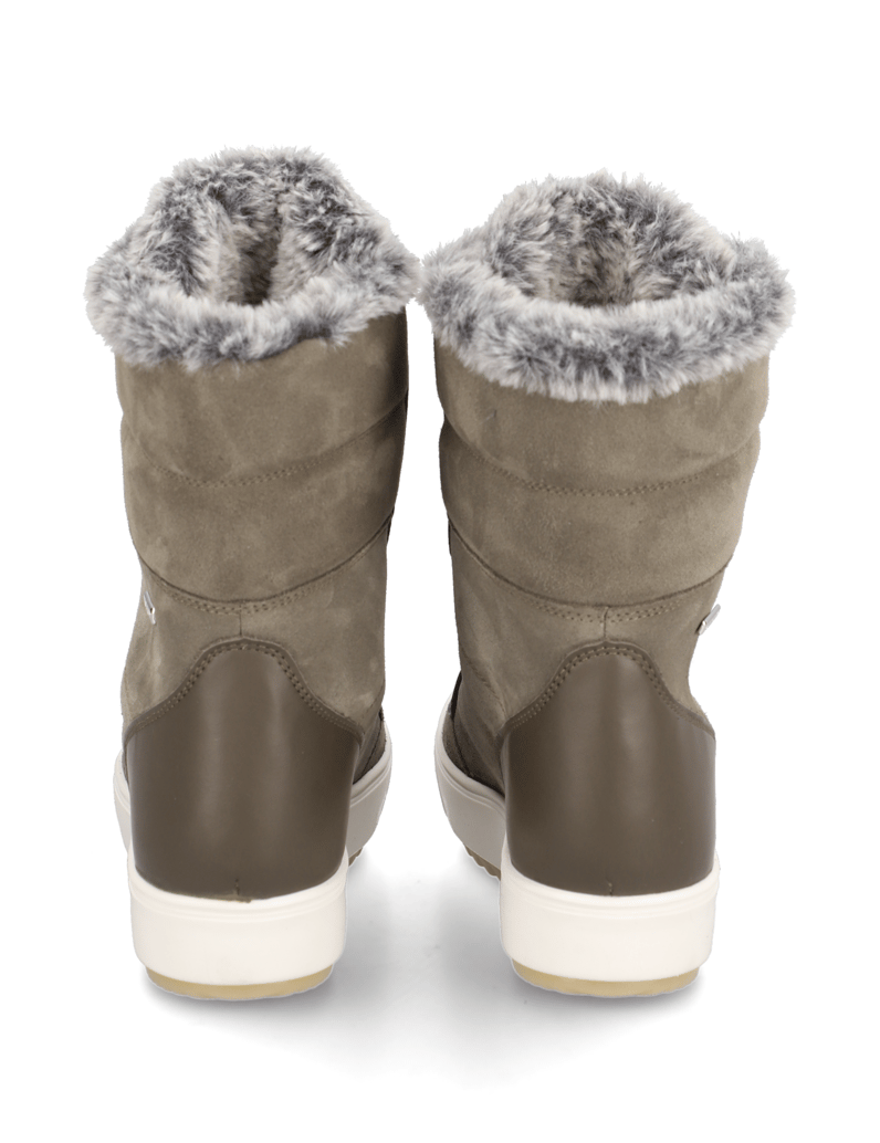 Polaris-Veloursleder-Snowboot-černá