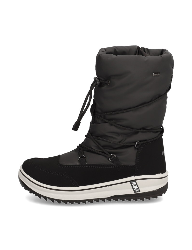 Polaris-Textil-Snowboot-schwarz