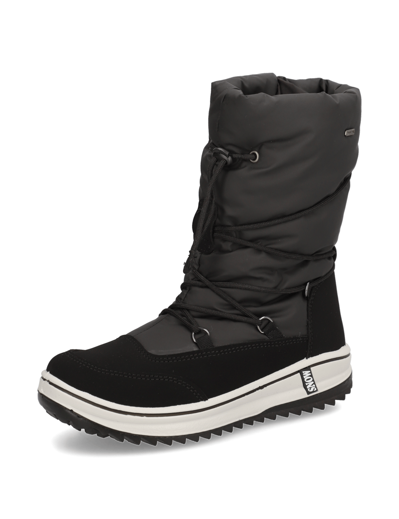 Polaris-Textil-Snowboot-schwarz