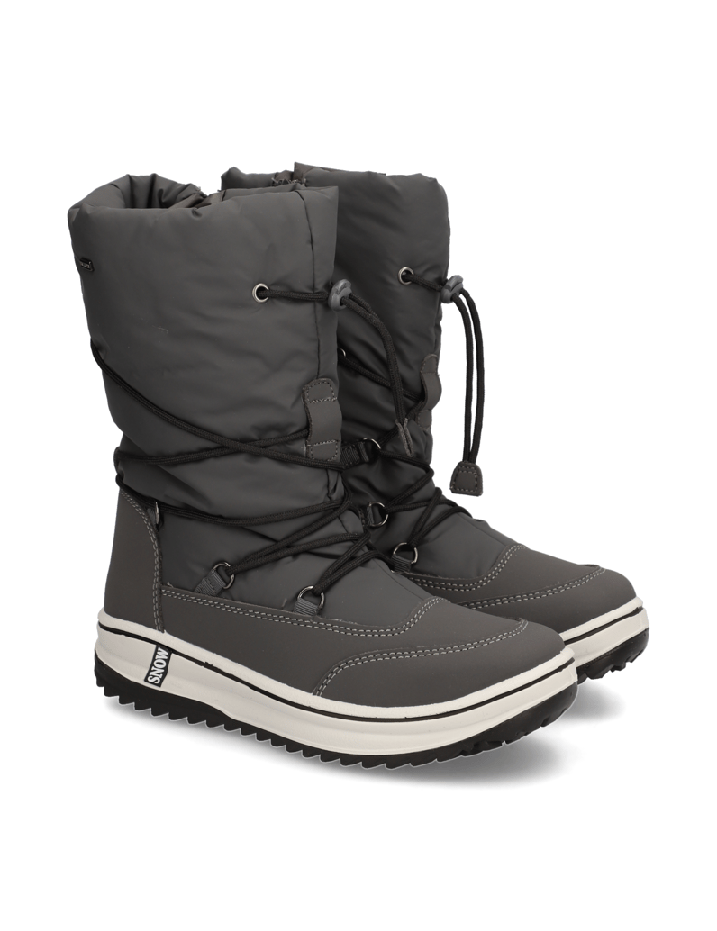 Polaris-Textil-Snowboot-schwarz