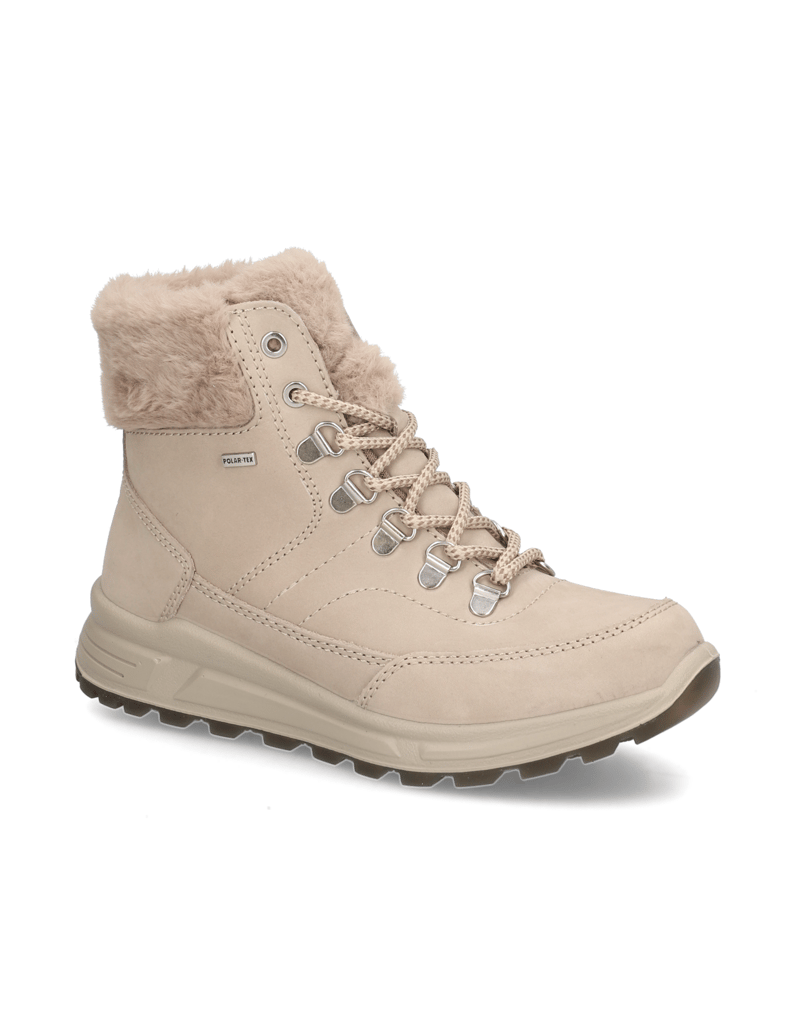 Polaris-hladká-kůže-sněhule-černá