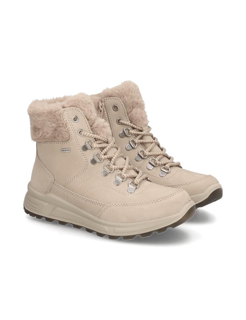 Polaris-hladká-kůže-sněhule-černá