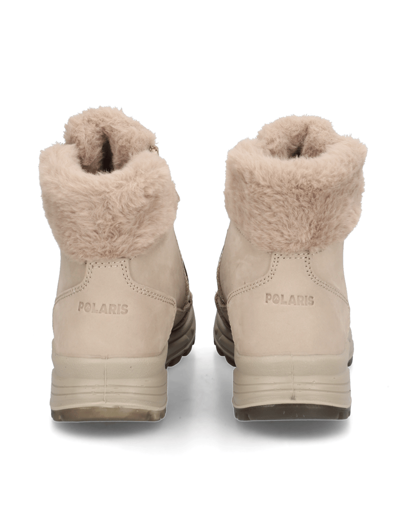 Polaris-hladká-kůže-sněhule-černá