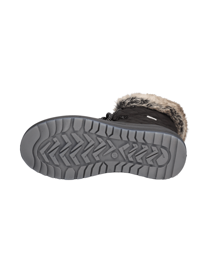 Polaris-Veloursleder-Snowboot-schwarz