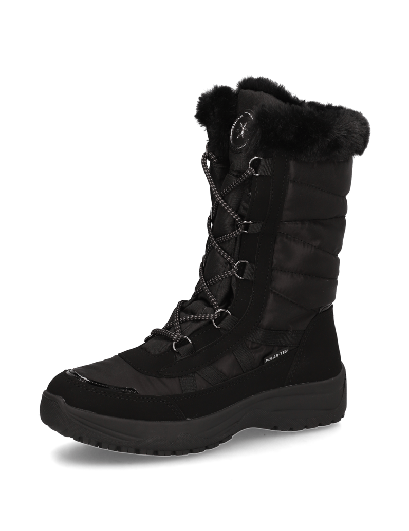 Polaris-SNOWBOOT-MIT-SPIKES-schwarz