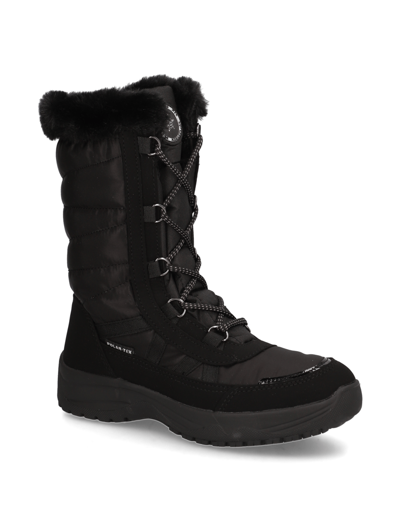 Polaris-SNOWBOOT-MIT-SPIKES-schwarz