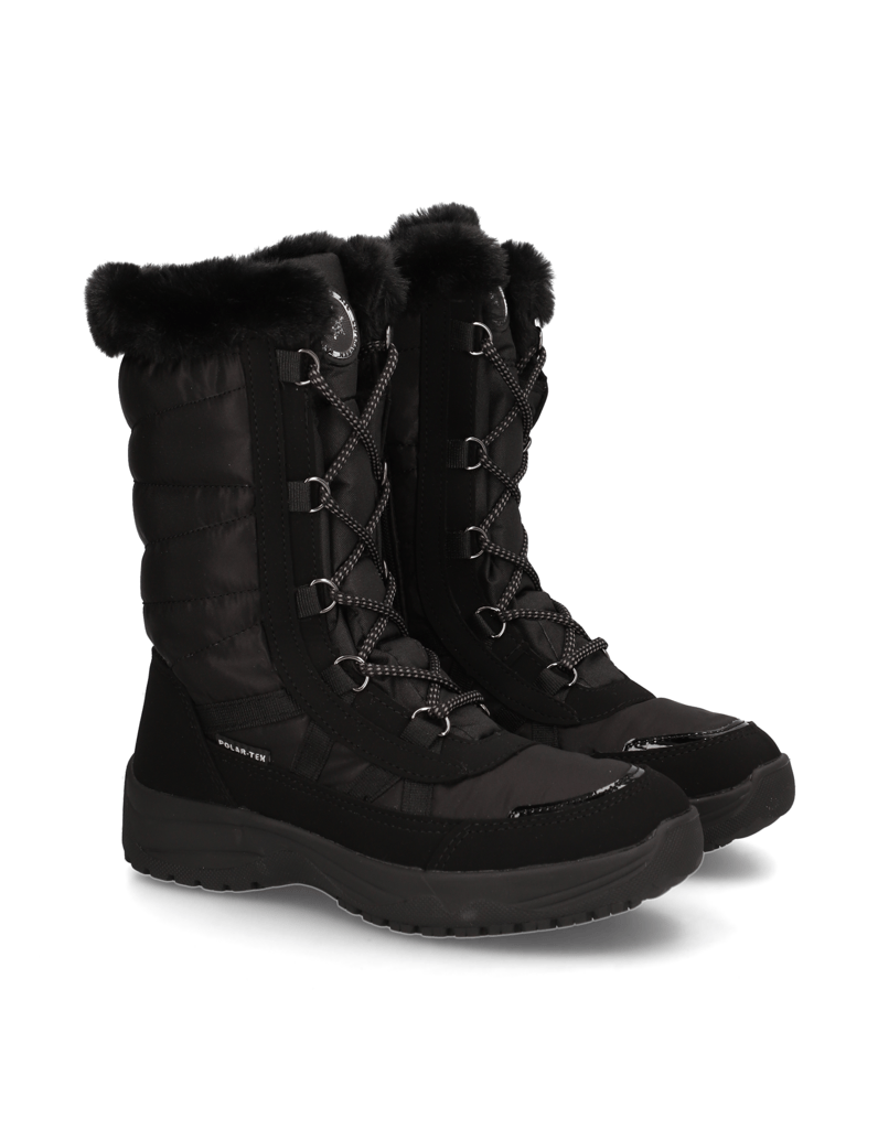 Polaris-SNOWBOOT-MIT-SPIKES-schwarz