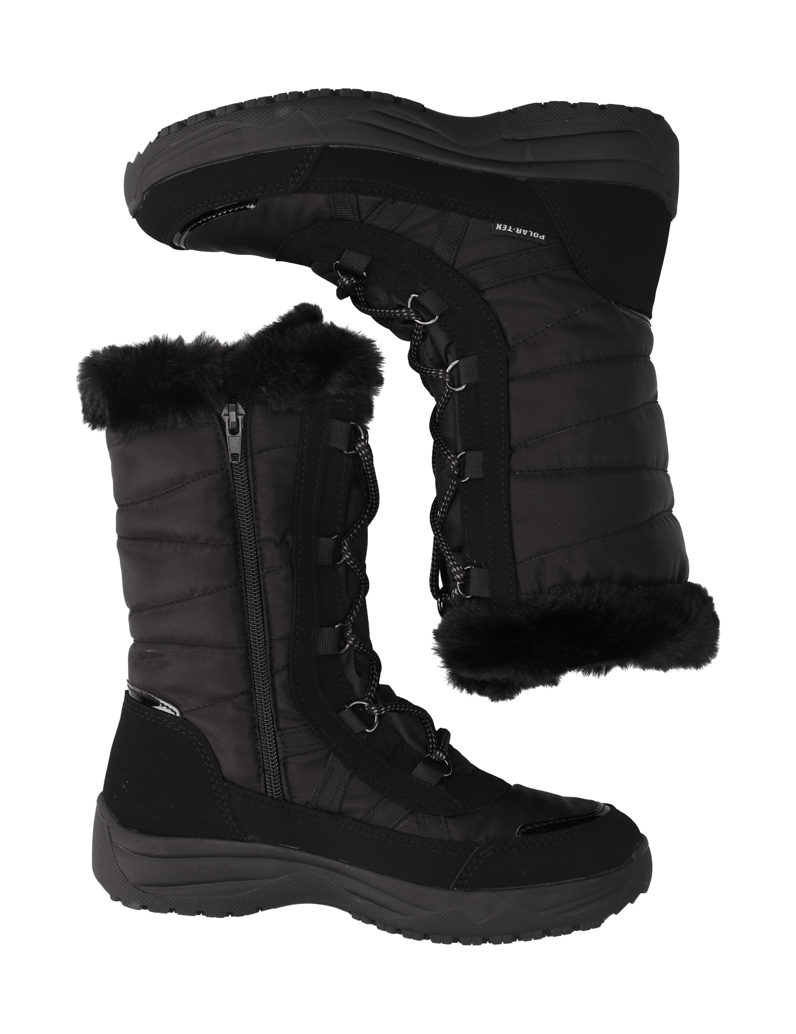 Polaris-SNOWBOOT-MIT-SPIKES-schwarz