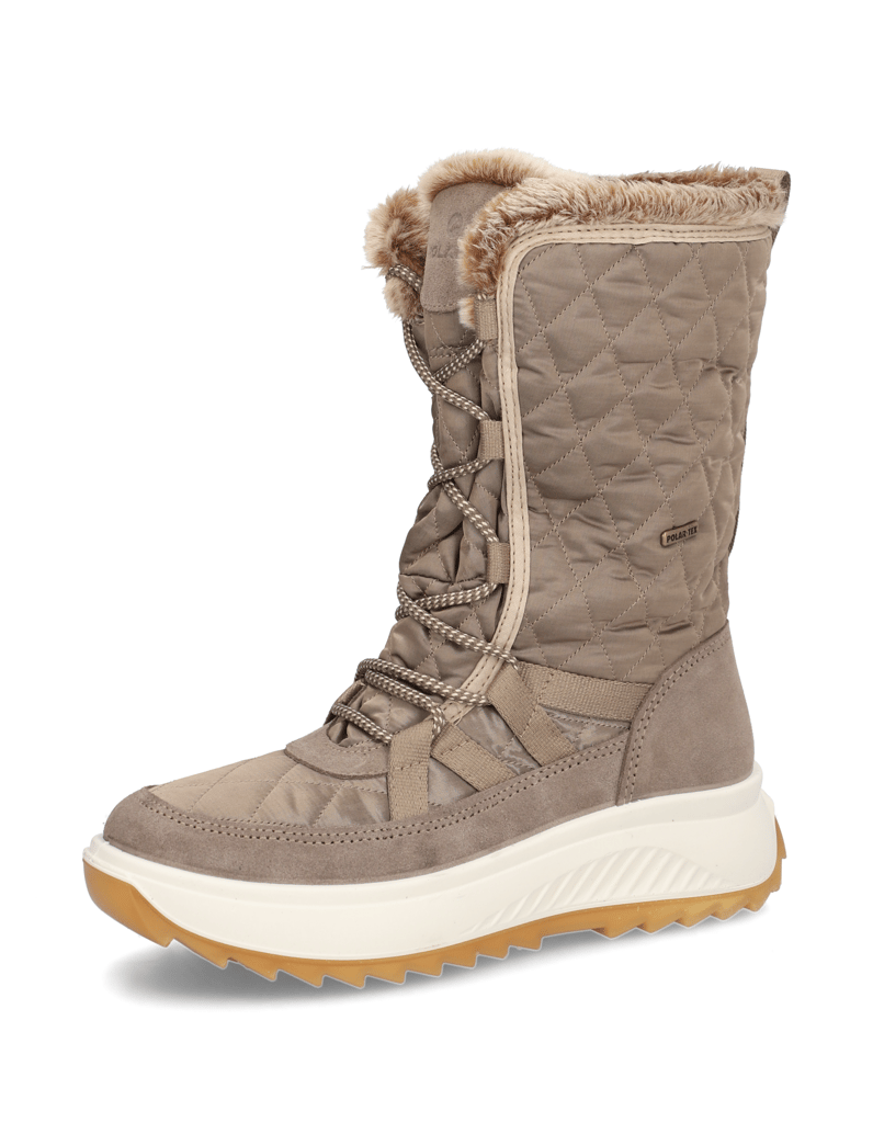 Polaris-Veloursleder-Snowboot-schwarz