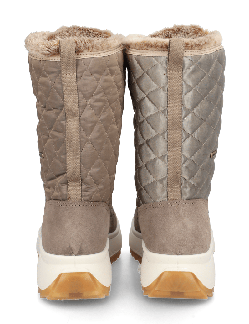 Polaris-Veloursleder-Snowboot-schwarz