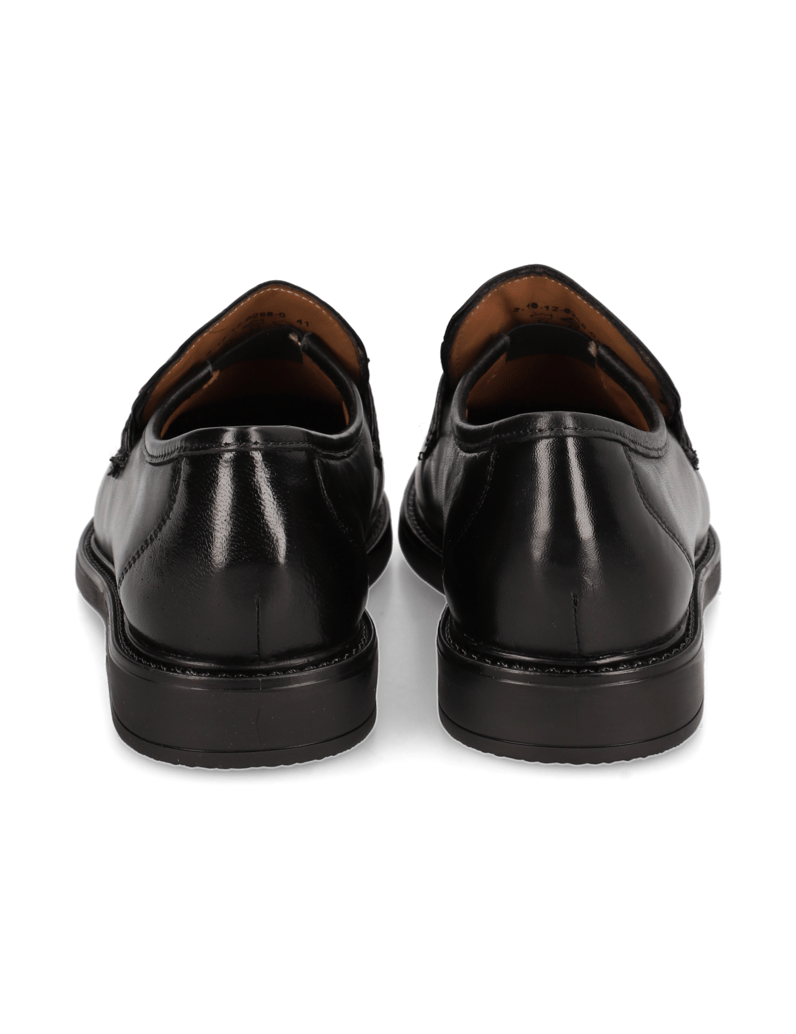 Master-Class-Glattleder-Slipper-černá