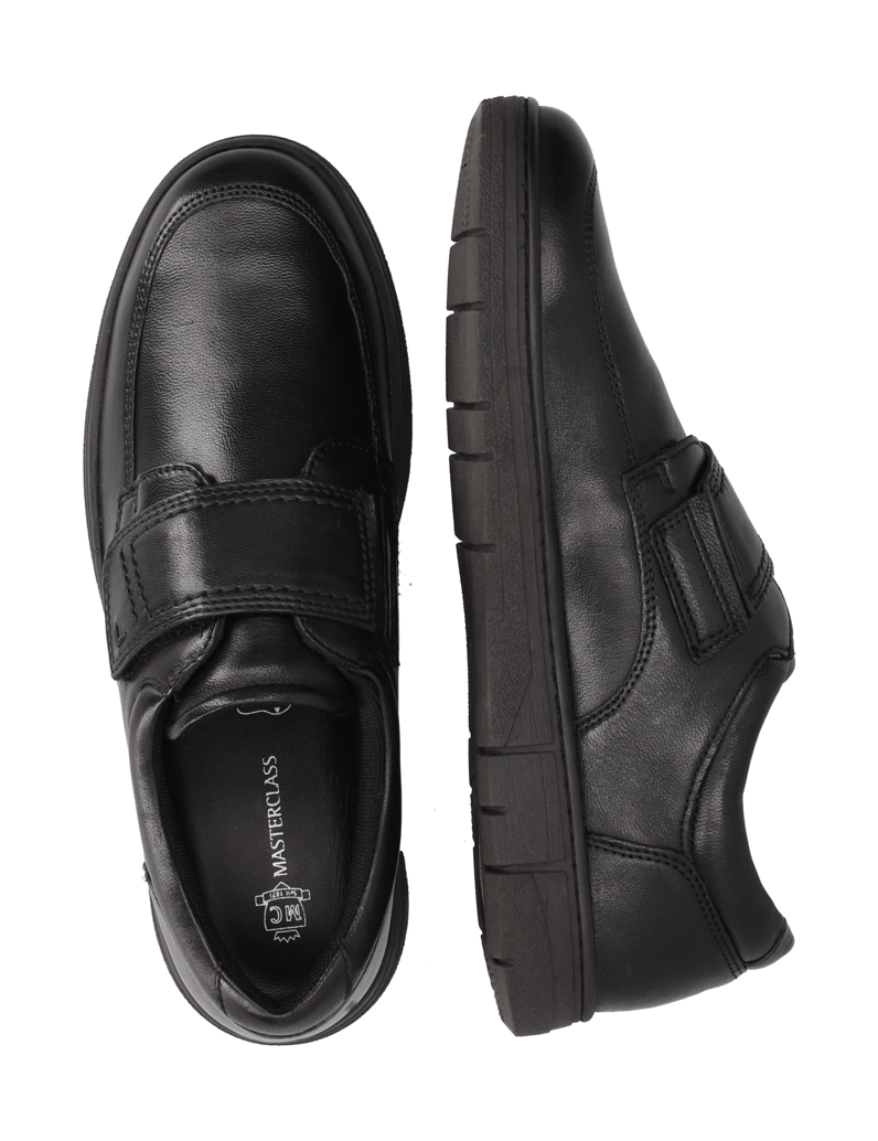 Master-Class-hladká-kůže-klasické-nazouvací-boty-černá