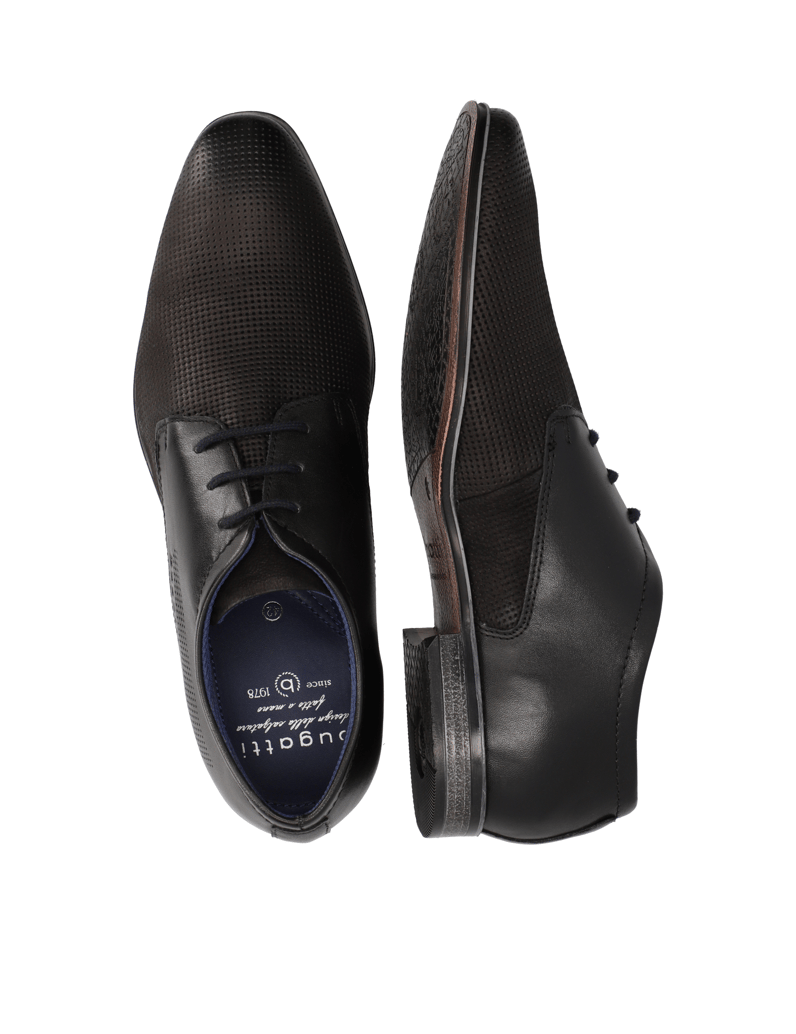 BUGATTI-Elegantná-šnurovacia-obuv