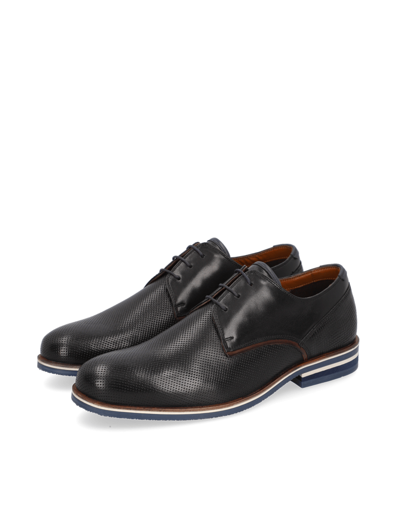 Pat-Calvin-hladká-koža-Elegantná-šnurovacia-ob