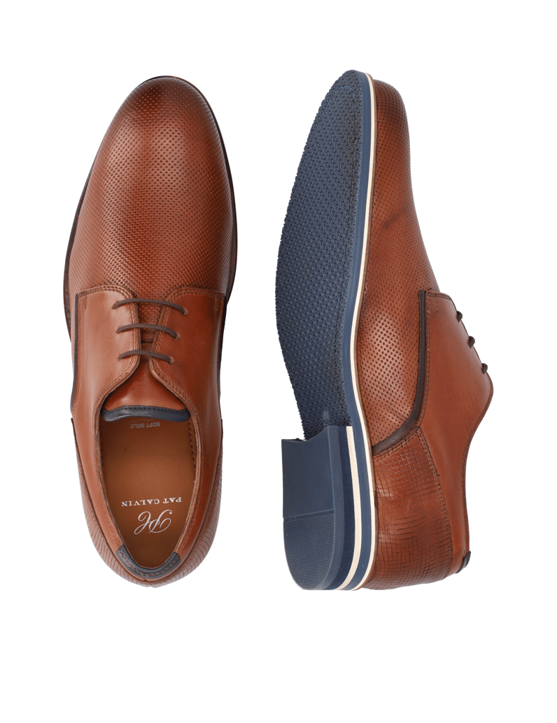 Pat-Calvin-hladká-koža-Elegantná-šnurovacia-ob