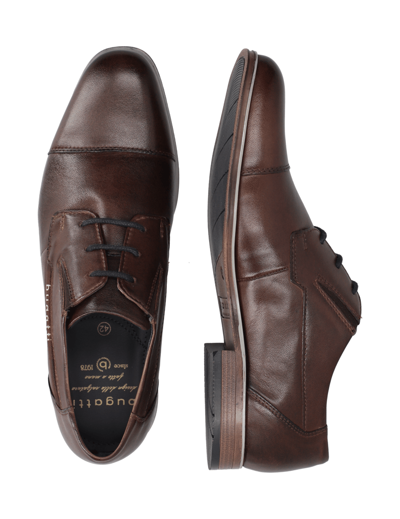 BUGATTI-elegantné-poltopánky-čierna