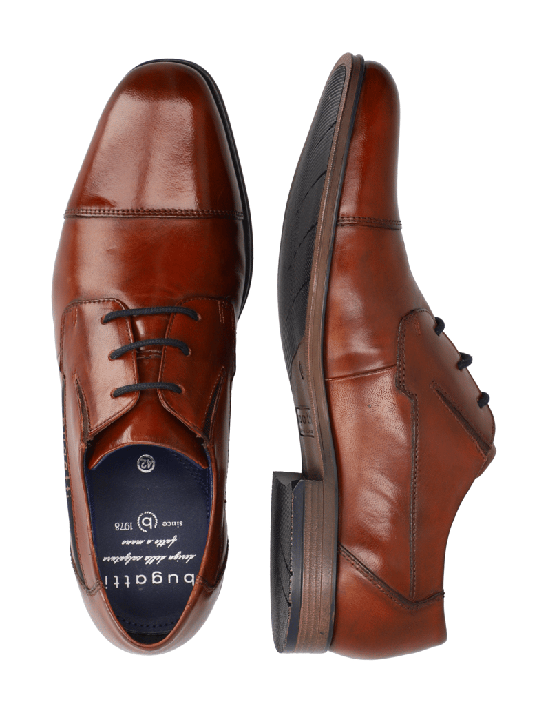 BUGATTI-elegantné-poltopánky-čierna