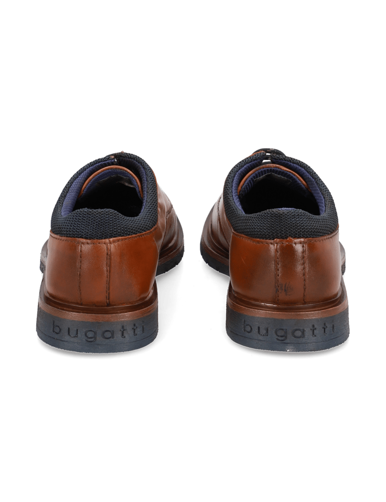 BUGATTI-Elegantní-polobotky-černá