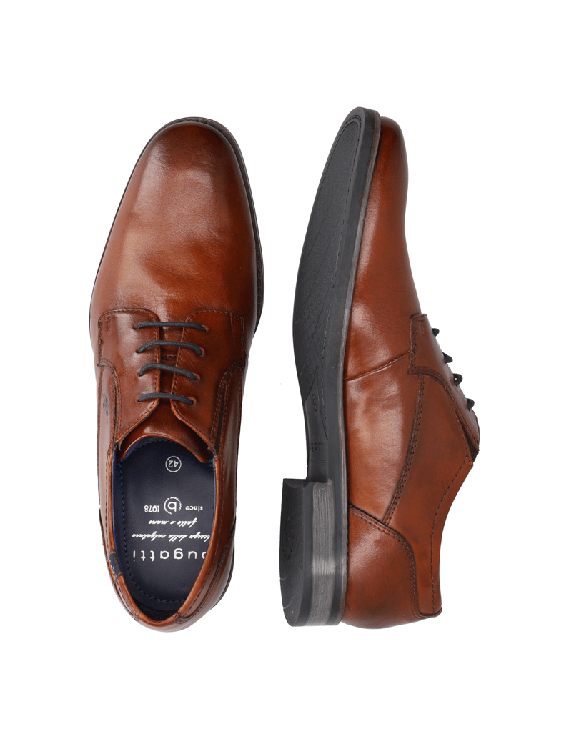 BUGATTI-elegantné-poltopánky-čierna