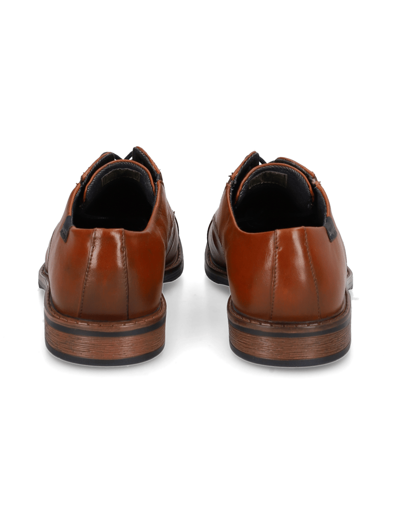 BUGATTI-hladká-kůže-elegantní-polobotky-černá