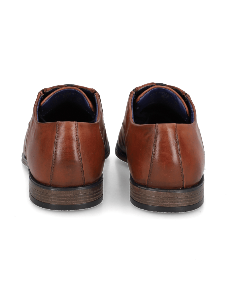 BUGATTI-Schnürer-elegant-cognac