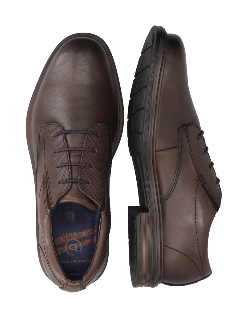 BUGATTI-elegantná-šnurovacia-obuv-čierna