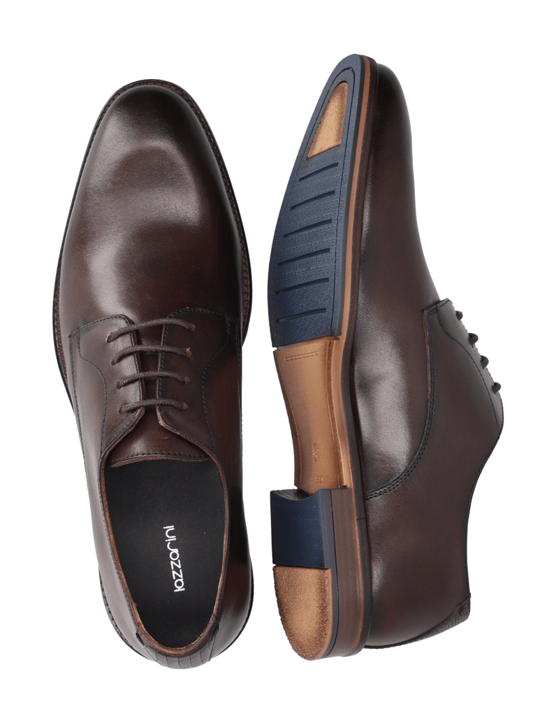 Lazzarini-elegantná-šnurovacia-obuv-čierna