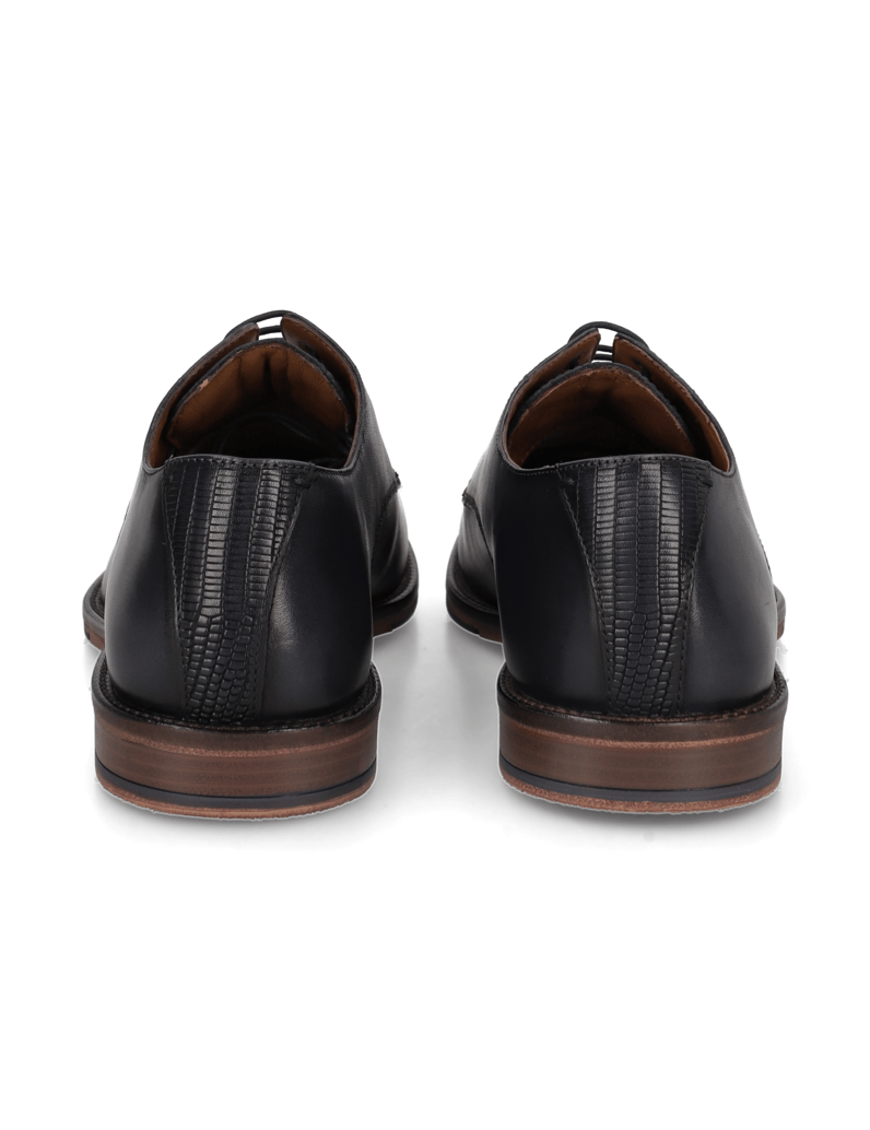 Lazzarini-elegantná-šnurovacia-obuv-čierna