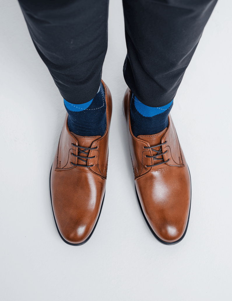 Lazzarini-Glattleder-Schnürer-elegant-schwarz