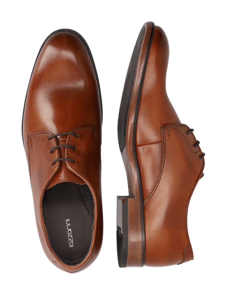 Lazzarini-Glattleder-Schnürer-elegant-schwarz