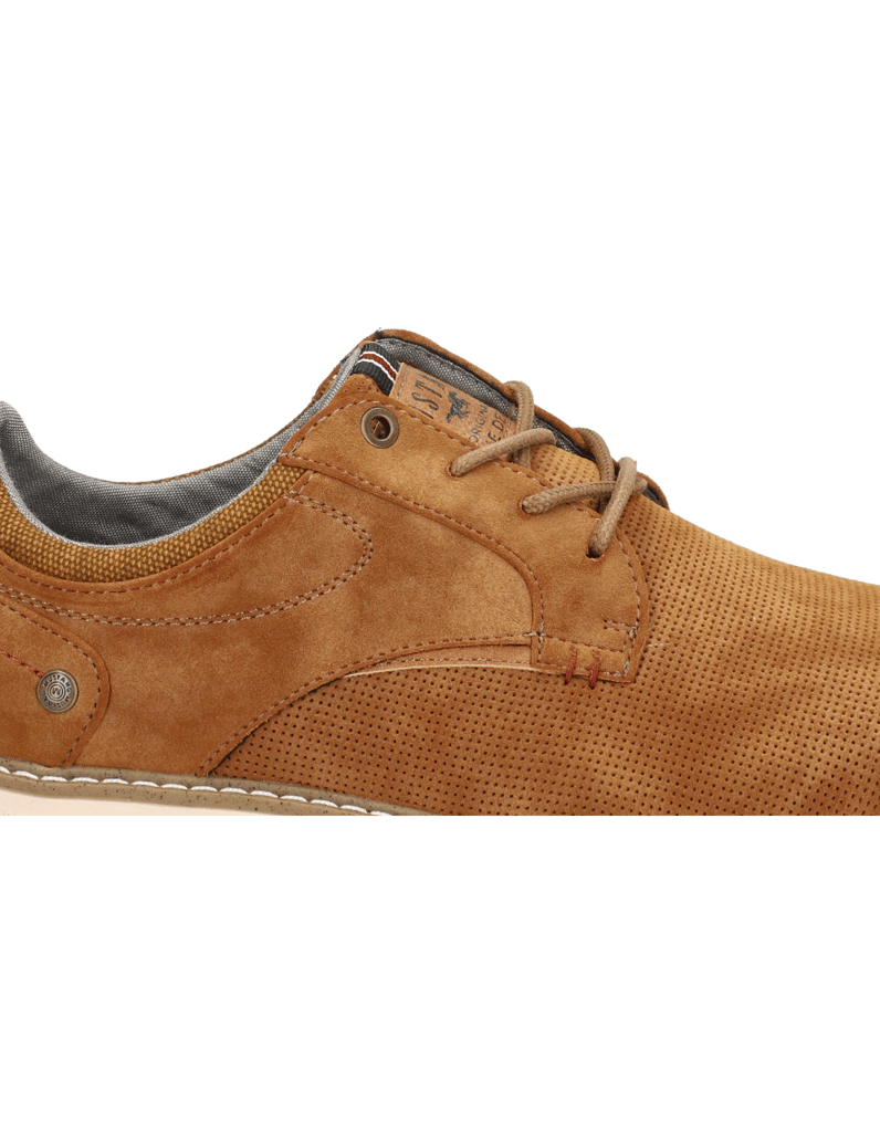 Mustang-sportovní-polobotky-béžová