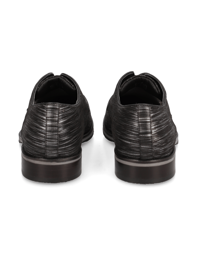 Lazzarini-čevlji-na-vezalke-črna