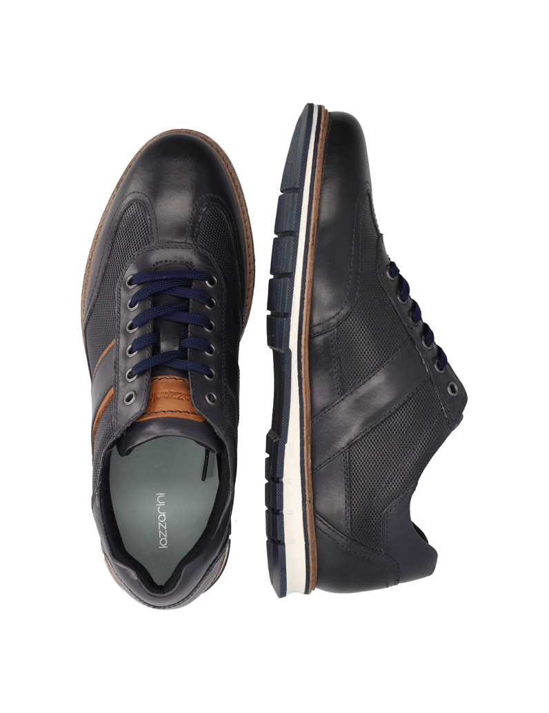 Lazzarini-Schnürer-sportiv-modrá