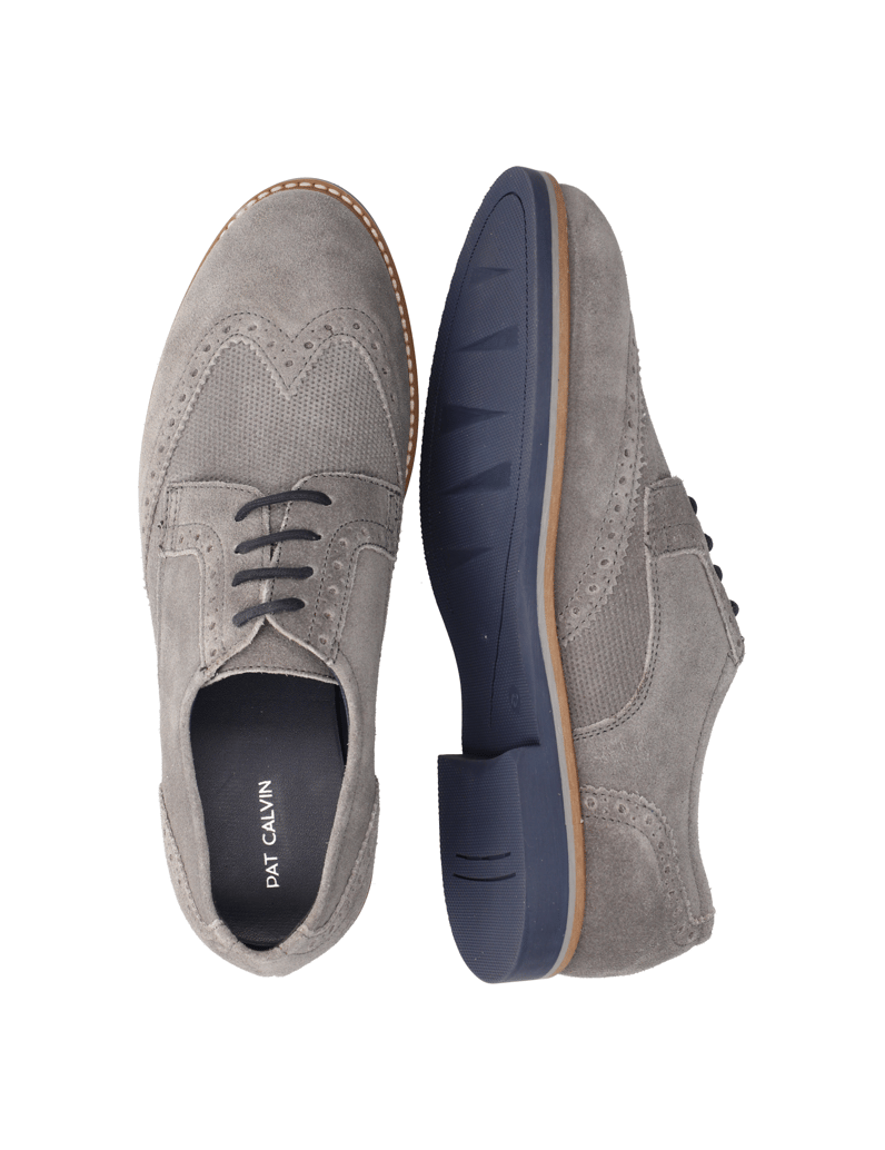 Pat-Calvin-semiš-usnje-čevlji-na-vezalke-siva