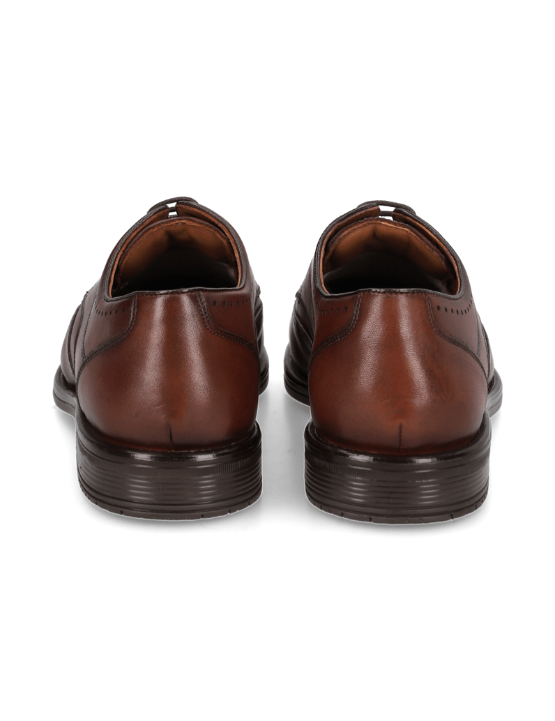 Lazzarini-gladko-usnje-čevlji-na-vezalke-črna