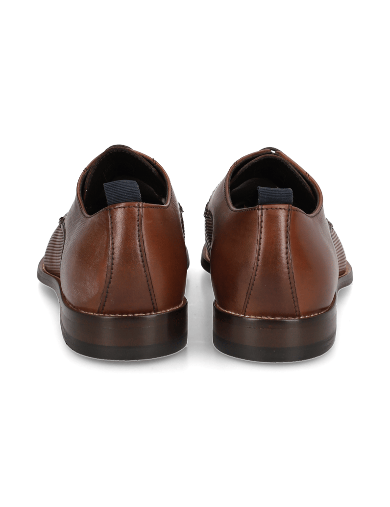 Lazzarini-gladko-usnje-čevlji-na-vezalke-črna