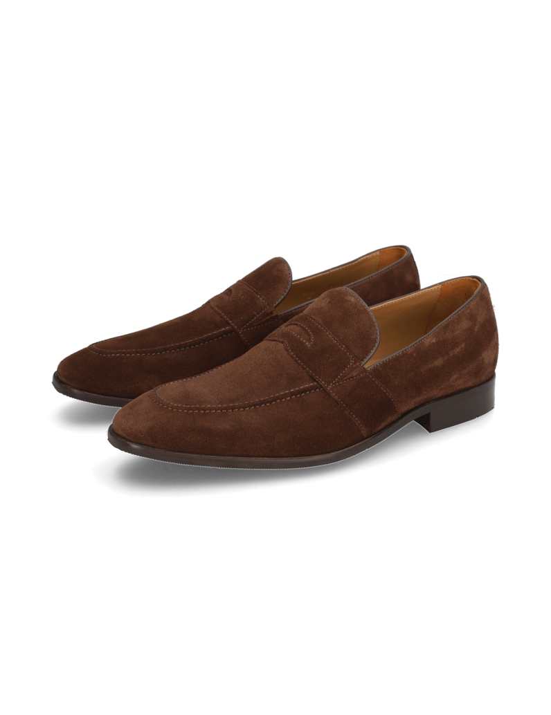 Lazzarini-Veloursleder-Slipper