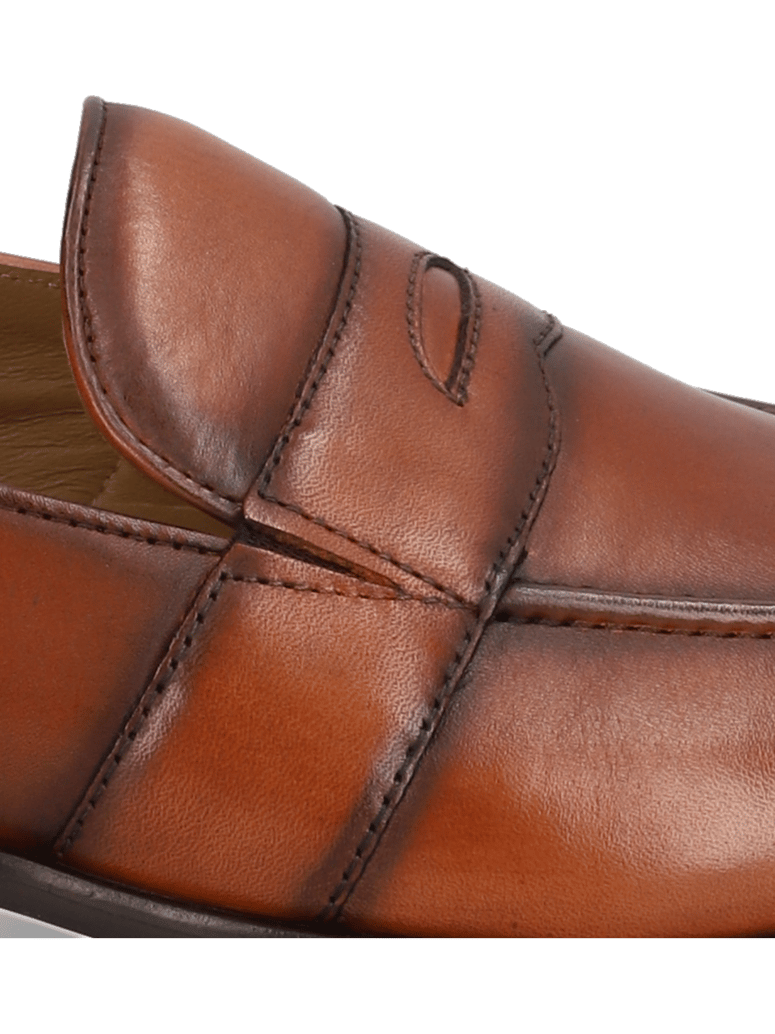 Lazzarini-Glattleder-Slipper