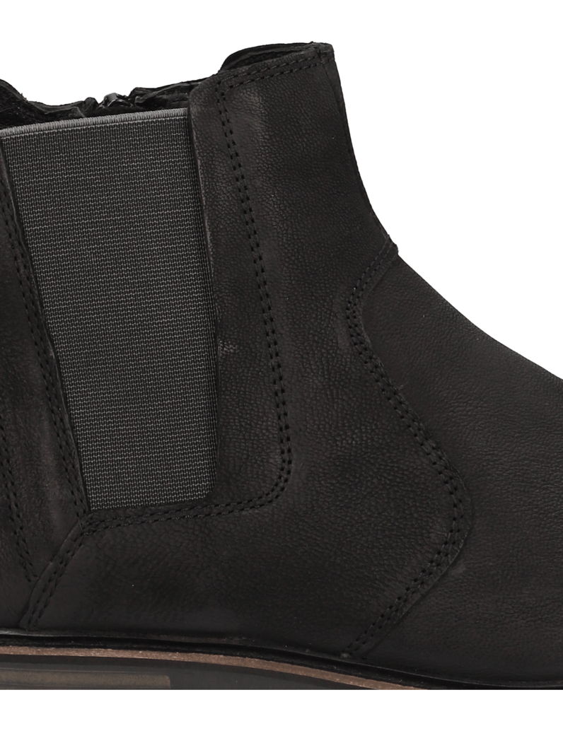 Lazzarini-Nubukleder-Chelsea-Boot-schwarz