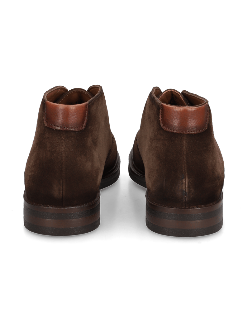 Lazzarini-velur-kotníčkové-boty-černá