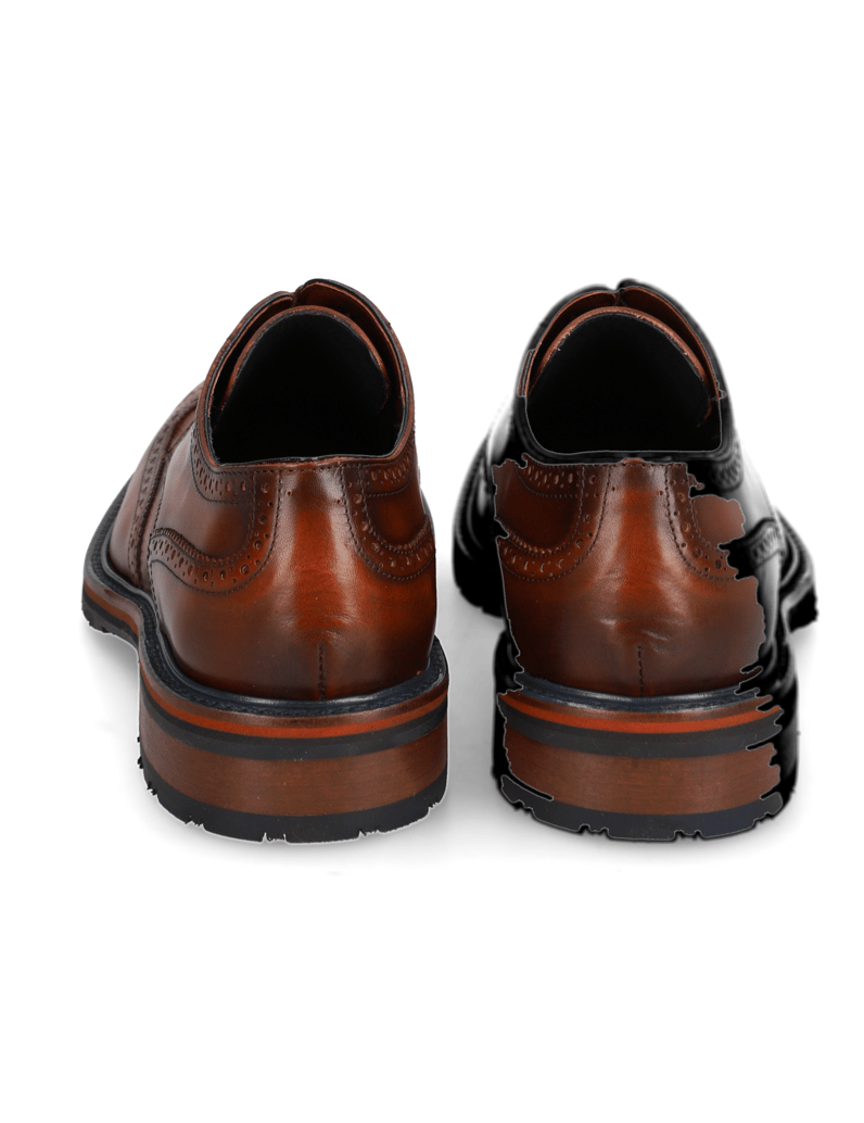 D.H.Pollak-Glattleder-Schnürer-elegant