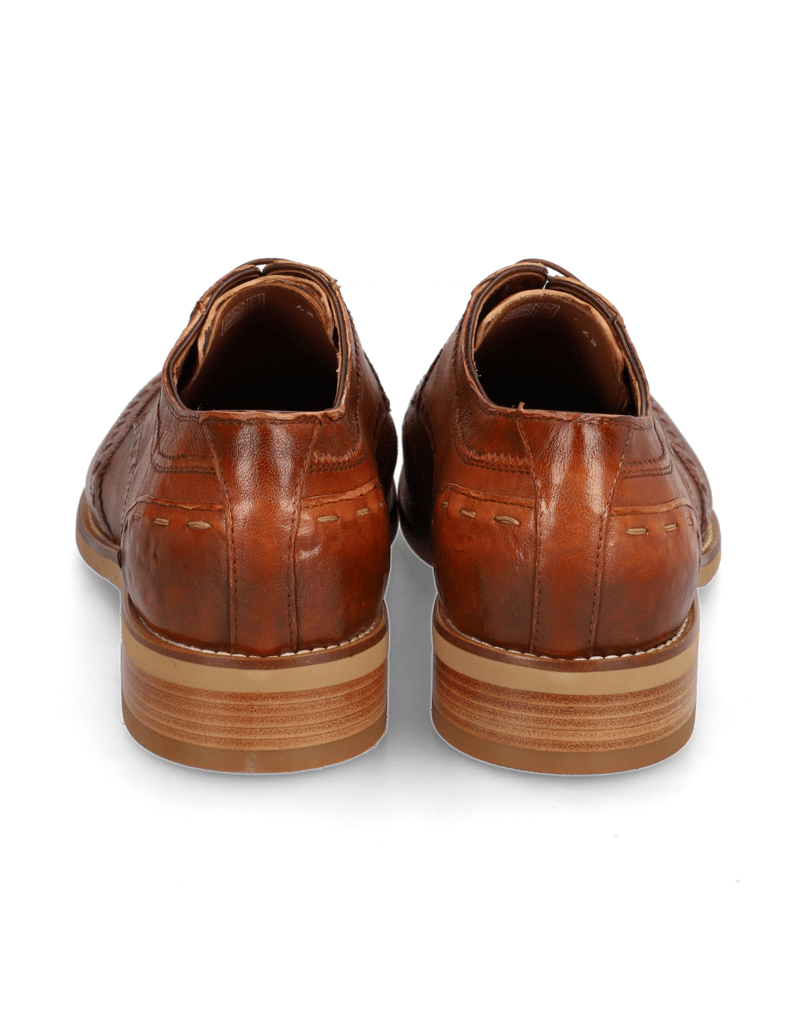 D.H.Pollak-Glattleder-Schnürer-elegant