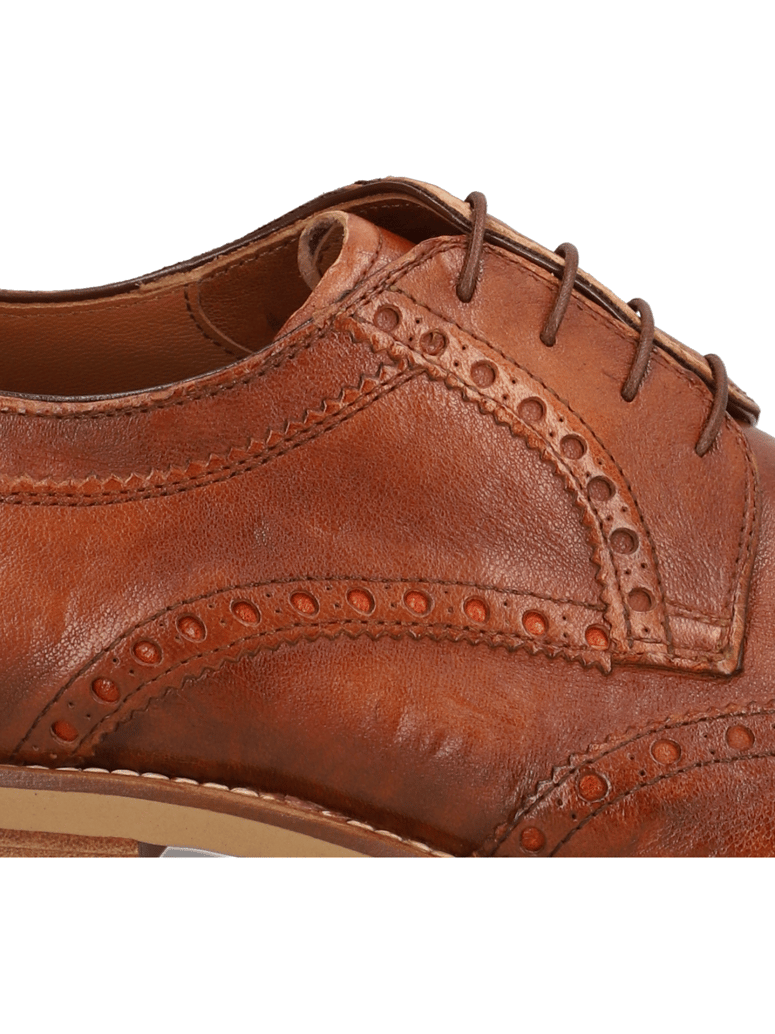 D.H.Pollak-Glattleder-Schnürer-elegant