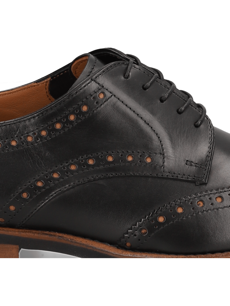 D.H.Pollak-Glattleder-Schnürer-elegant