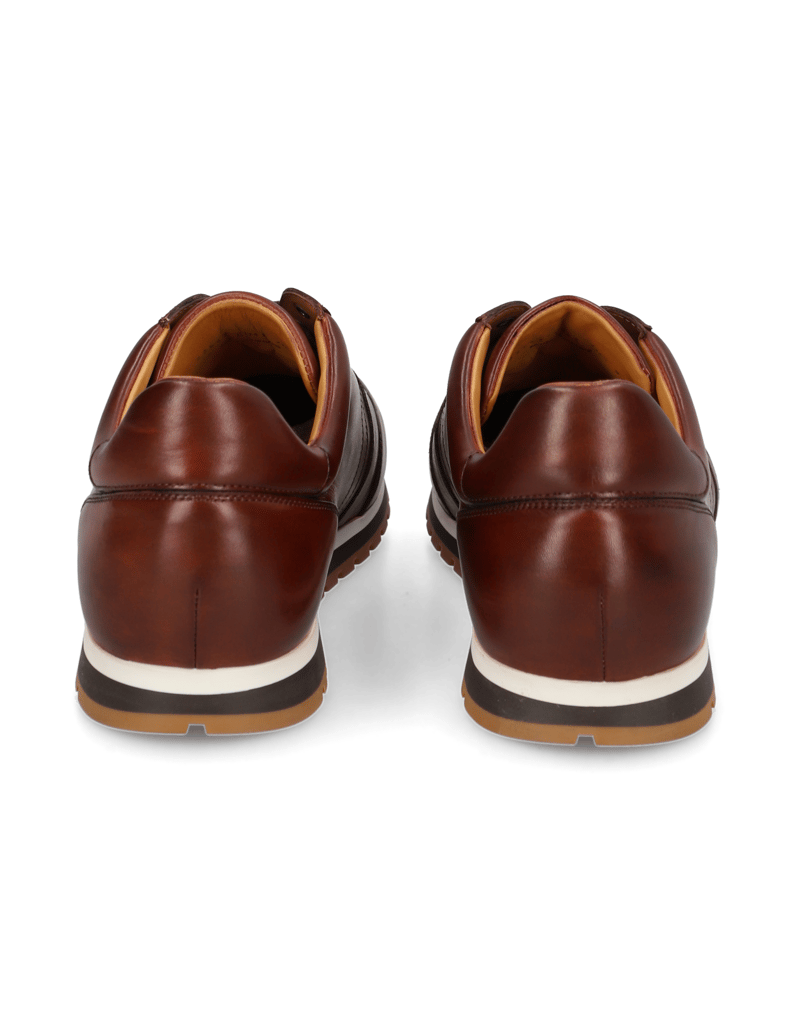 Magnanni-Glattleder-Schnürer-sportiv-braun