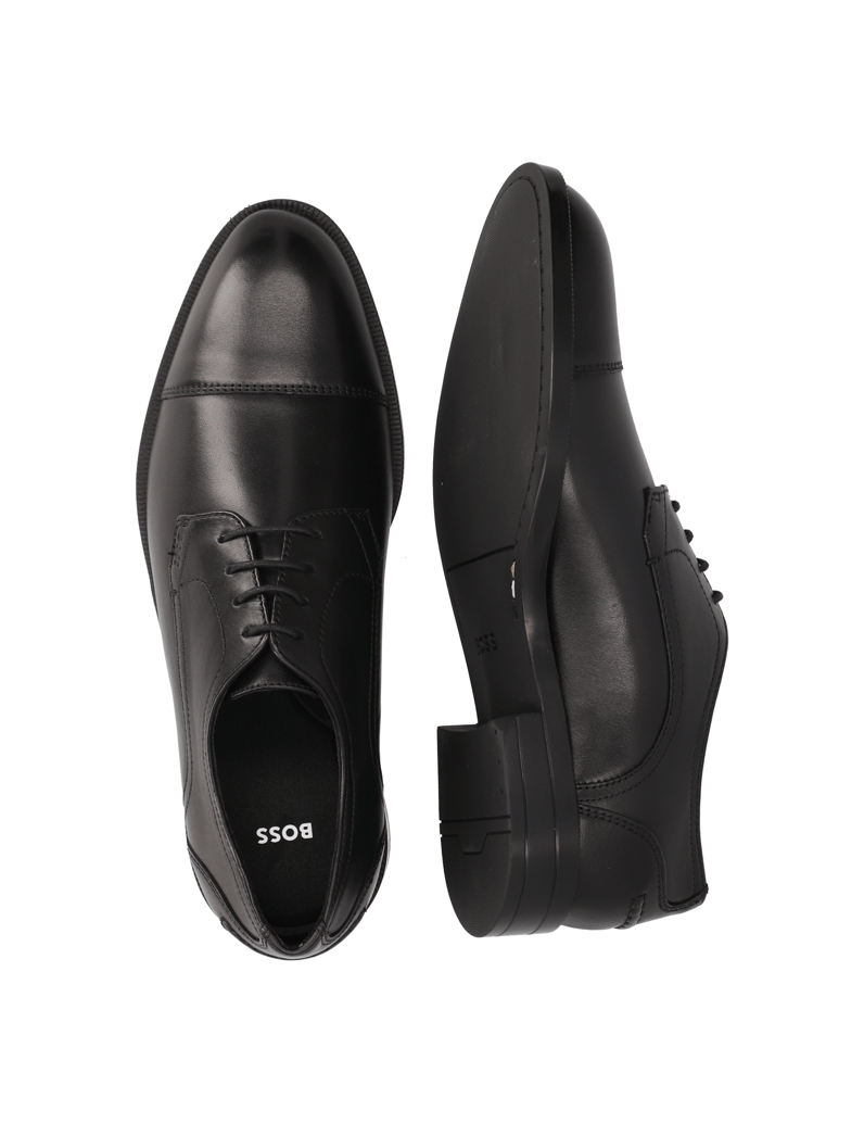 BOSS-čevlji-na-vezalke-črna