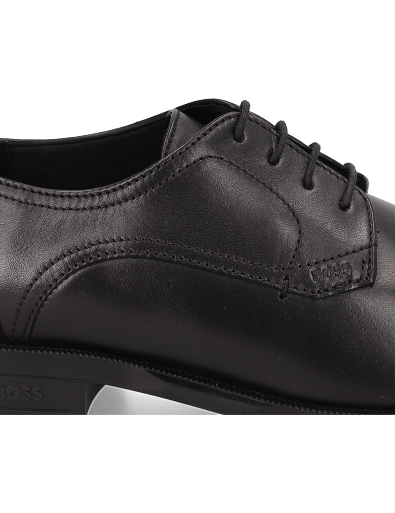 BOSS-čevlji-na-vezalke-črna