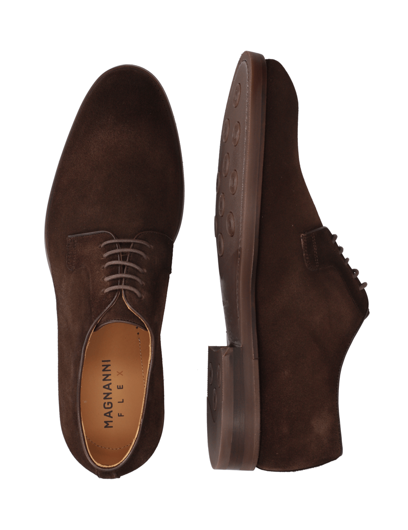 Magnanni-Veloursleder-Schnürer-elegant-braun