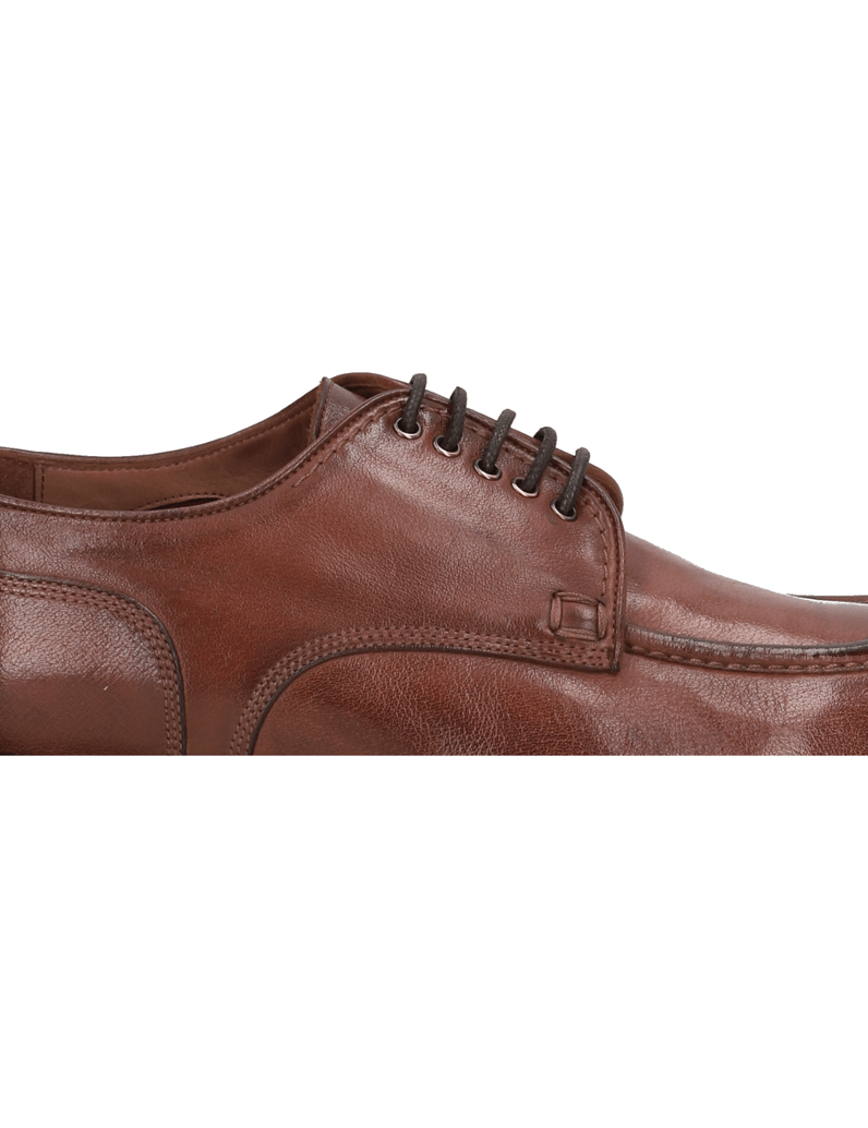 Rolando-Sturlini-Glattleder-Schnürer-elegant-braun